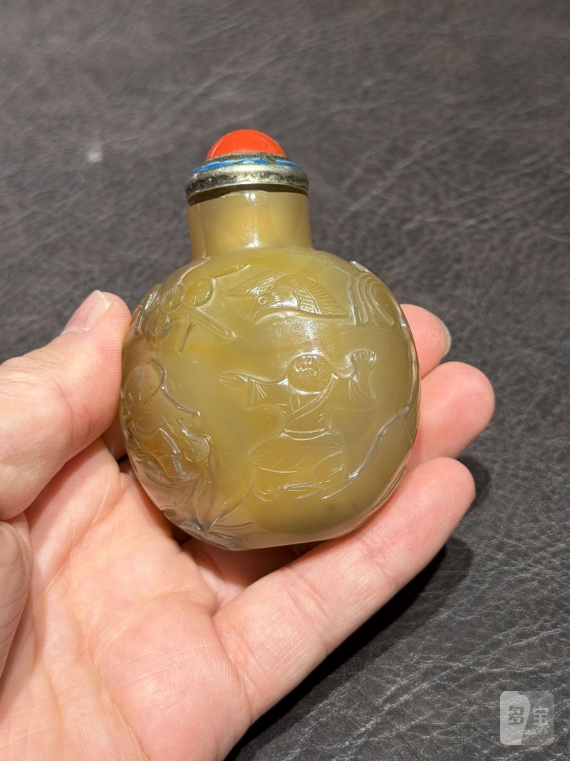 清 玛瑙玉器一组六件 - 图22